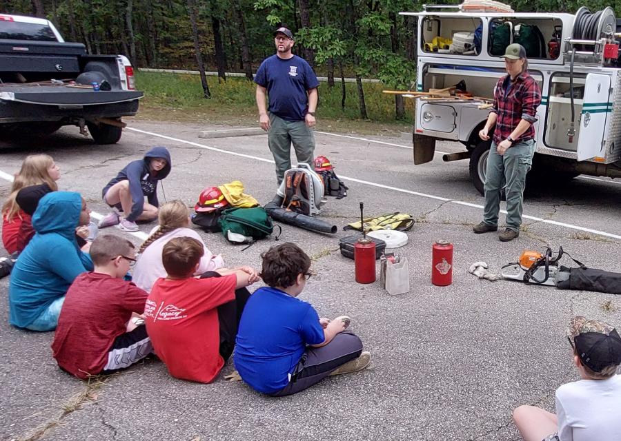 Forest Fire Fighting Station Carter Eco Day Sept 22 